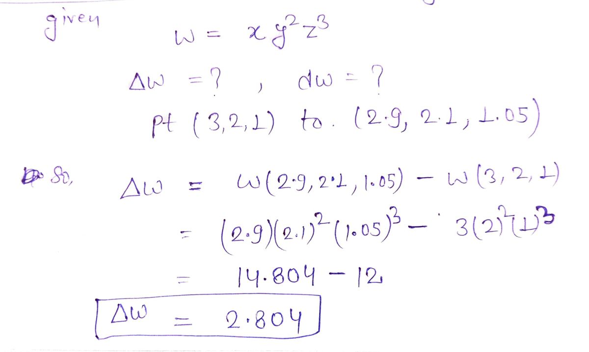 Calculus homework question answer, step 1, image 1